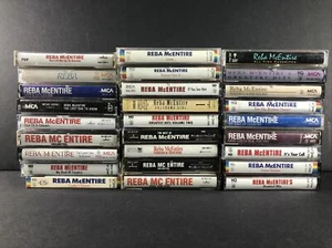 Reba McENTIRE 27 Country Music Cassette Lot Live Greatest Hits Cathy’s Clown +++ - Picture 1 of 11