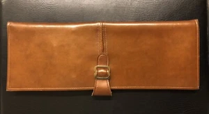 Vintage Amity Krawattenhalter Reisetasche - Kunstbraunes Leder - Bild 1 von 9
