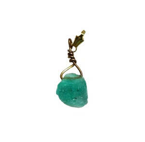 Gorgeous Green Zambian Emerald 5.35 Crt Use Pendant Loose Gemstone For Jewelry - Picture 1 of 6
