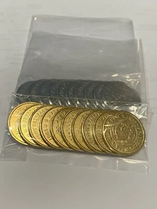 12 MONEDAS FICHAS FIVE NIGHTS AT FREDDY'S FNAF Fiesta Favor PLATA - Imagen 1 de 8