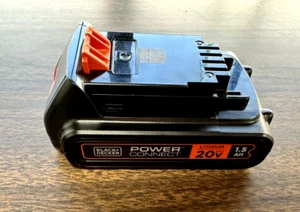 Black+Decker LBXR20 Battery 20V 1.5 AH - Picture 1 of 2