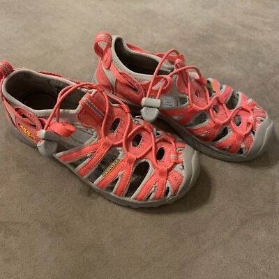 Keen Niñas Talla 2 Rosa Sandalias Deportivas Zapatos Impermeables Senderismo Lavables Exterior Foto 1 de 4