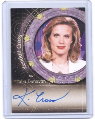 Rittenhouse Stargate SG-1 Kendall Cross (Julia Donovan) autograph auto card #A94 - Image 1 of 2