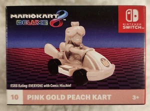 *#10 ROSE GOLD Princess Peach* McDonald’s Happy Meal 2024 Mario Kart Kids Toy - Picture 1 of 6