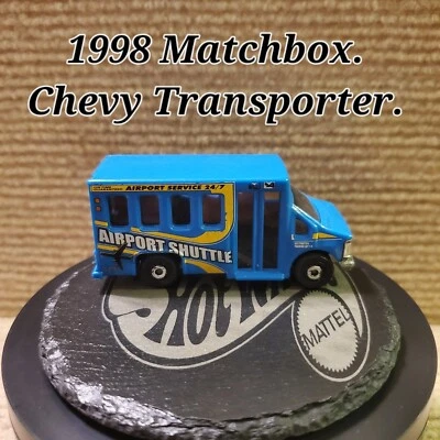 1998 Matchbox. Chevy Transport. Airport Shuttle. Loose. - Image 1 of 4