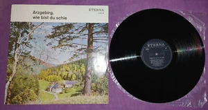 Disco RDA "Arzgebirg liw are you schie" canciones populares Erzgebirge ETERNA 1969 - Imagen 1 de 2