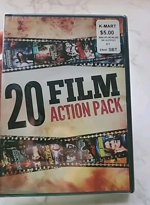 20 Film Action Pack NEW DVD 29 hours Disaster Zone, Forced To Kill, Airborne - Image 1 of 4