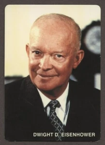 Dwight D Eisenhower  1992 Mothers Cookies Presidents Trading Card - Picture 1 of 2