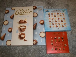 Lindt Pralinen Cailler Pralinen 3 Packungen Neu - Bild 1 von 7