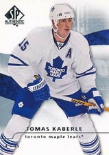 2008-09 SP Authentic #7 TOMAS CABERLE - Toronto Maple Leafs