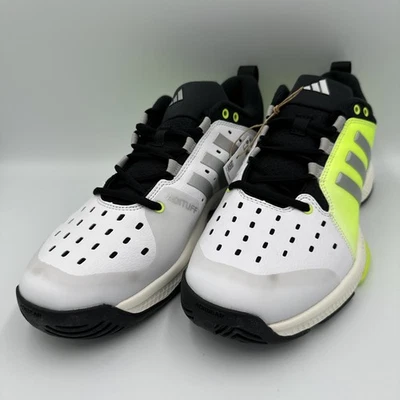 Zapatos Adidas Court Pickleball - IG8960 - Blanco/Plateado/Negro - Para hombres 9 *VER DESCRIPCIÓN* Foto 1 de 4