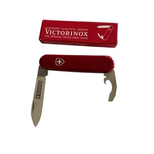 Vtg Victorinox Swiss Army Knife Red Bantam 84mm 2.2300 Wangner Advertisement - Picture 1 of 11