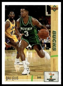 1991-92 Upper Deck Dale Ellis Milwaukee Bucks #266 - Picture 1 of 2