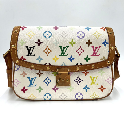 LOUIS VUITTON（LV） Borsa a tracolla Louis Vuitton Monogram multicolore sologne M92661 USATA originale #MI0064