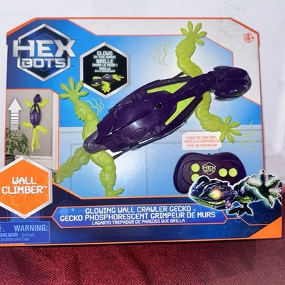 HEX BOTS Glow-in-the-Dark Gecko, Rechargeable Remote Control Robot Kids Toys, Cl - Image 1 of 3