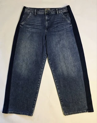 🔥Kut from the Kloth ASHTON BARREL LEG SZ 16 . HIGH RISE , MSRP 119.00 TRENDING - Image 1 of 4