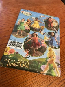 Simplicity 2872 Girl Costume Pattern Disney Tinkerbell UNCUT Size 3 4 5 6 7 8 - Picture 1 of 5