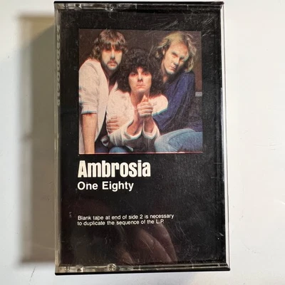Ambrosia – One Eighty Cassette Tape 1980 Warner Bros M5 3368 Soft Rock - Image 1 of 2