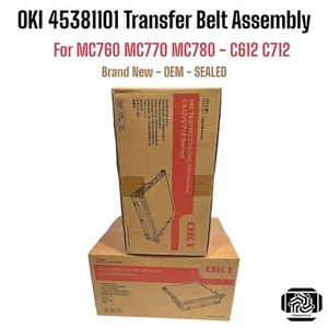 Okidata 45381101 Transfer Belt for C612 C712 MC760 MC770 MC780 OEM Assembly - Picture 1 of 7
