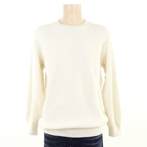 CLOSED Pullover Strick Knit Baumwolle Rundhals Natur Gr. XL - Bild 1 von 2