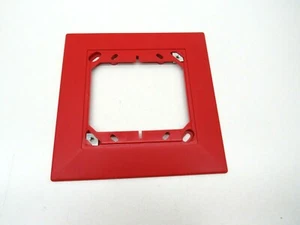 (3-Pack) System Sensor MP-SF Semi-Flush Mount Mounting Plate, Red - Picture 1 of 8
