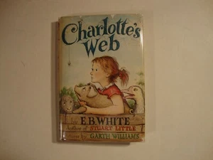 Charlotte’s Web. E.B. White Later Dutton 1952 HC/ILLUSTRATED COVER - Picture 1 of 4