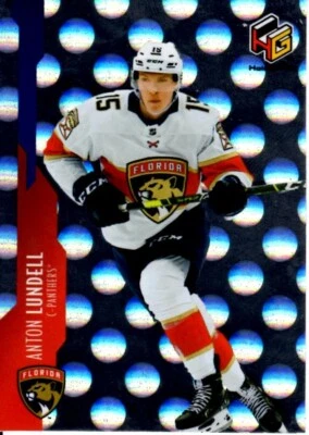 2021-22 Extended Series Anton Lundell  Holo Grfx Card # HG-3 - Image 1 of 2