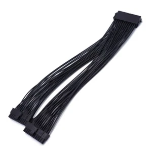 1 to 2 ATX 24 Pin Splitter 24Pin Power Supply Extension Adapter to 2 Motherboard - Picture 1 of 7