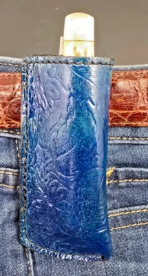 Buck 112 Old Timer Leather Sheath Belt Knife Boker Trapper Case Knives - Изображение 1 из 4