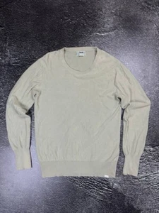 Vintage Basic Acne Studios Crewneck Sweater Men’s Size s Color Cream Wool - Picture 1 of 4