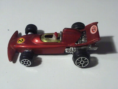 W.T. 406 MARCH FORD 721 F1 MISURE 7 X 4 CM USATO HONG KONG ANNI 70 VINTAGE RARO - Immagine 1 di 4