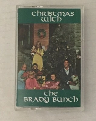Vintage Christmas with The Brady Bunch Cassette Tape Holiday Music 1970 Tested - Image 1 of 4