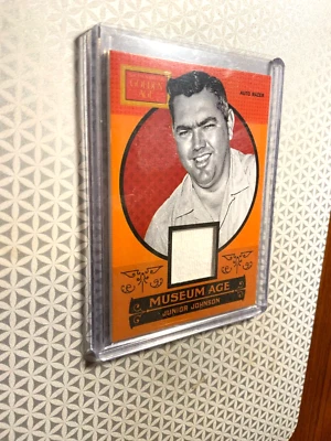 2014 Panini Museum Age Memorabilia #23 JUNIOR JOHNSON AA7 - Image 1 of 2