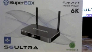 SUPERBOX S6 ULTRA 6K 4G RAM+128G Wi-Fi 6 Time Shift BRAND NEW FREEE SHIPPING - Picture 1 of 4