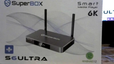 SUPERBOX S6 ULTRA 6K 4G RAM+128G Wi-Fi 6 Time Shift NUOVO SPEDIZIONE GRATUITA - Immagine 1 di 4