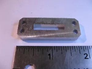 WR90 Cubierta de media altura Brida de guía de onda plana 5/32 Botón de aluminio RF Microondas Nuevo de lote antiguo - Imagen 1 de 6
