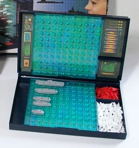 Board Game Parts: Milton Bradley's BATTLESHIP ships / boats / pegs 1990 #4730 - Picture 1 of 19