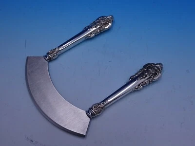 Cuchillo Mezzaluna Grande Baroque de Wallace de plata esterlina 6 1/4" hecho a medida Foto 1 de 4