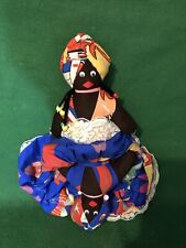 Barbados Handcrafted Cloth Doll Turnover Story Native Garb Prop Souvenir Teach