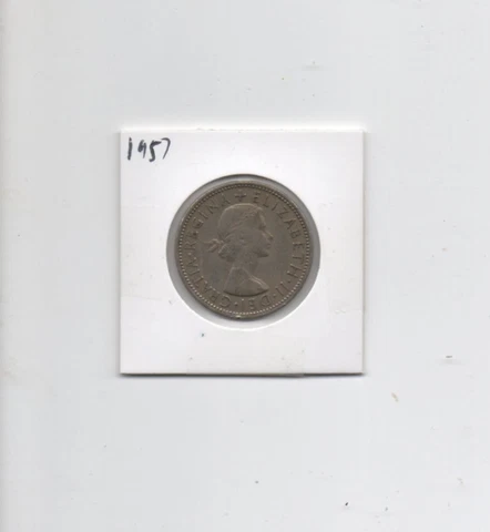 Great Britain Two Shillings 1957 Cover