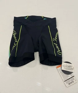 Pearl Izumi Elite Intercool Tri Race Shorts Women's Black/scuba Blue Size S New. - Picture 1 of 14