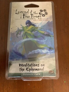 Legend of the Five Rings LCG: Meditations on the Ephemeral Dynasty Pack - Picture 1 of 2