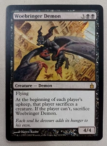 Woebringer Demon - LP - Magic the Gathering MTG - Ravnica (RAV) M-508 - Picture 1 of 2