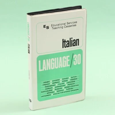 Vintage Italian Language / 30 Educational Services Teaching Cassettes  - Image 1 of 4