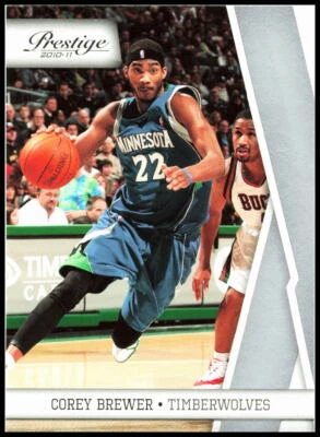 Corey Brewer #66 2010-11 Panini Prestige Base Timberwolves B0164A Foto 1 de 2