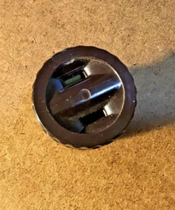 NOS Leviton Brown Bakelite Light Socket Outlet Attachment #125 Plug - Picture 1 of 4