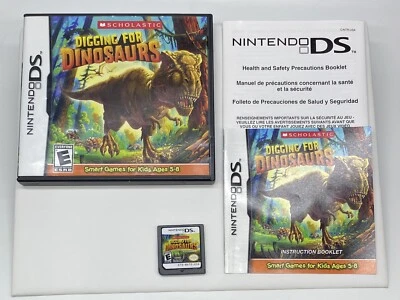 Scholastic Digging for Dinosaurs (Nintendo DS, 2010) Complete Tested and Working - Image 1 of 4