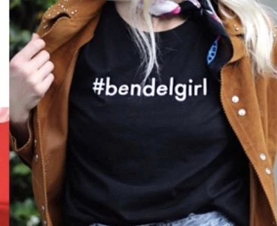 Camiseta Henri Bendel # Bendel Niña Negra Talla M/L Nueva con Etiquetas  Foto 1 de 4