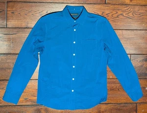 Banana Republic Herren ungesteppt Standard-Fit perfekte Baumwolle Popeline Hemd Gr. S Neu mit Etikett - Bild 1 von 15
