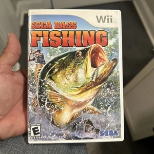 Sega Bass Fishing (Nintendo Wii, 2008) komplett mit Handbuch - Bild 1 von 3